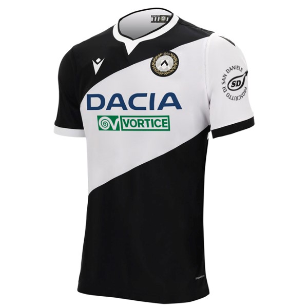 Tailandia Camiseta Udinese Primera Equipación 2020-2021 Negro Blanco